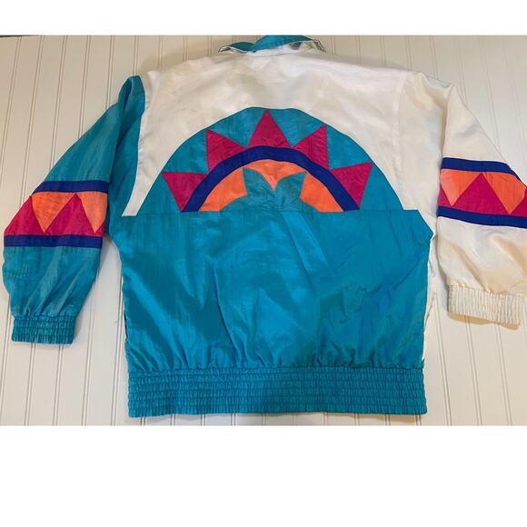 Vintage Indications 1980's 1990's Ski Jacket Windbreaker - Size Oversized Small - Picture 7 of 9